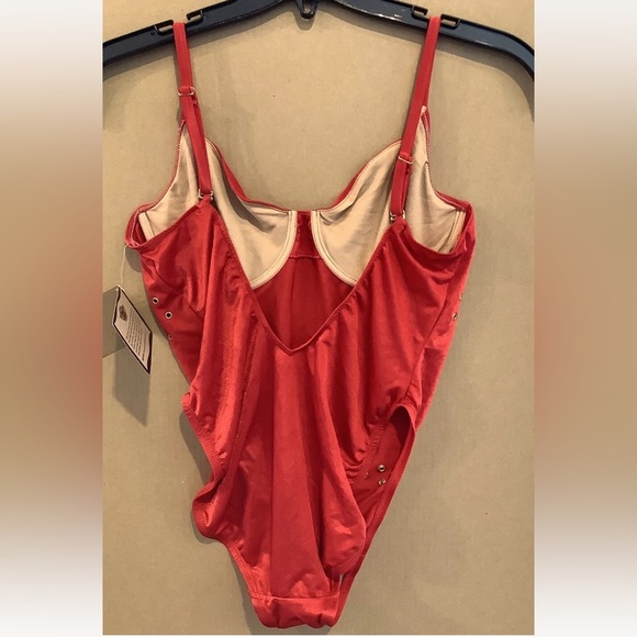 Harley Davidson Women’s Red one piece swimsuit - Picture 4 of 4